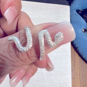 Silver snake Ring